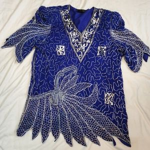 Sequin tunic